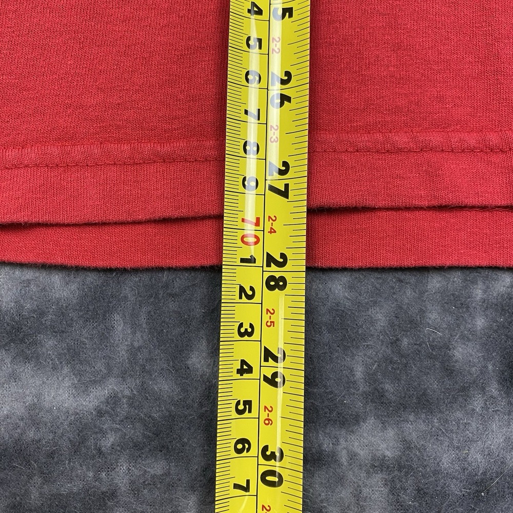 Tommy Hilfiger TShirt Mens Size M Spellout Logo V-neck VTG 90s Made in USA - Picture 12 of 13